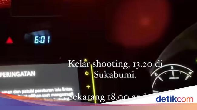 Luna Maya Terjebak Macet di Sukabumi Selama 3 Jam