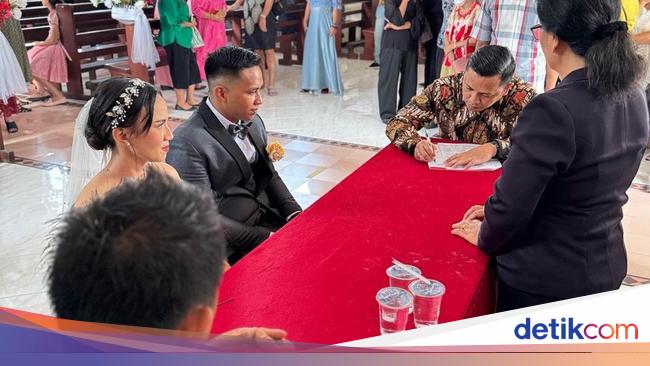 Begini Momen Bharada Richard Eliezer Nikahi Kekasihnya di Manado