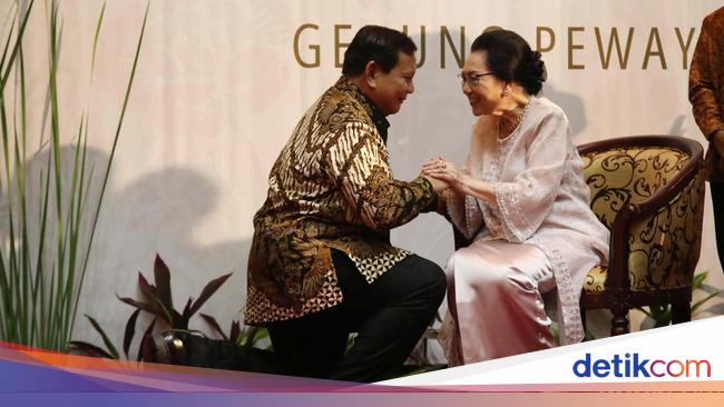 Prabowo Cerita Waktu Dapat Restu Istri Wismoyo Arismunandar Maju Capres