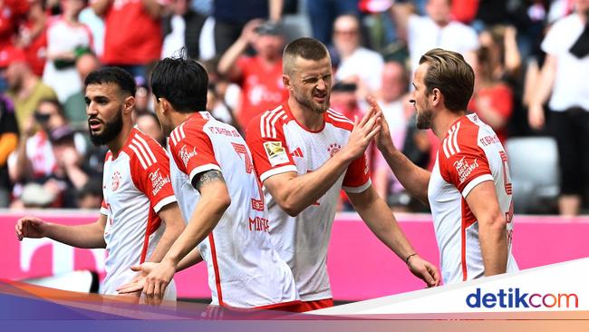 Bayern Vs Frankfurt: Sepasang Gol Kane Bawa Die Roten Menang. - detik | Arenanews-1
