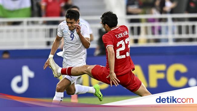 Rekor Oke Indonesia di Abdullah bin Khalifa Dihentikan Uzbekistan - detik | Arenanews-1