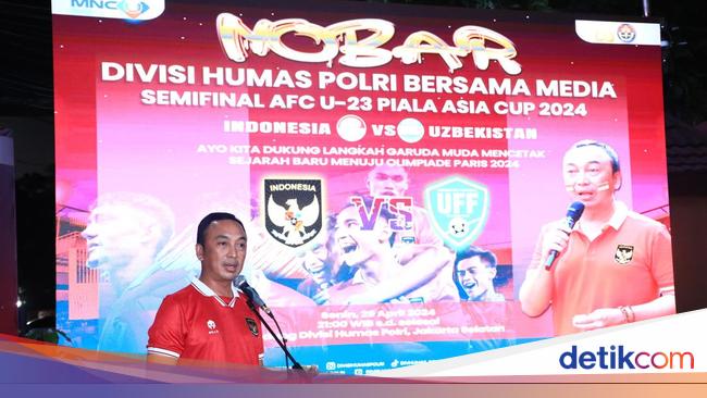 Kadiv Humas Nobar RI Vs Uzbekistan Bareng Wartawan, Bicara Persatuan Bangsa