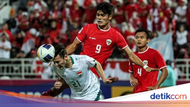 Momen-momen Indonesia Kena Comeback Irak di Piala Asia U-23