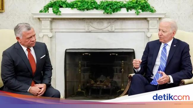 Biden Bicara dengan Raja Yordania Bahas Upaya Gencatan Senjata di Gaza