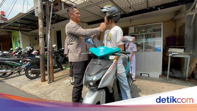 Kaget dan Harunya Casis Bintara Polri Korban Begal Dihadiahi Motor