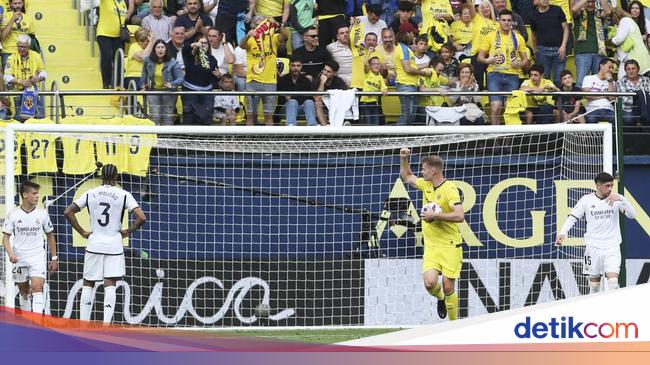 Villarreal Vs Madrid Tuntas 4-4: El Real Buang Keunggulan 3 Gol - detik | Arenanews-1