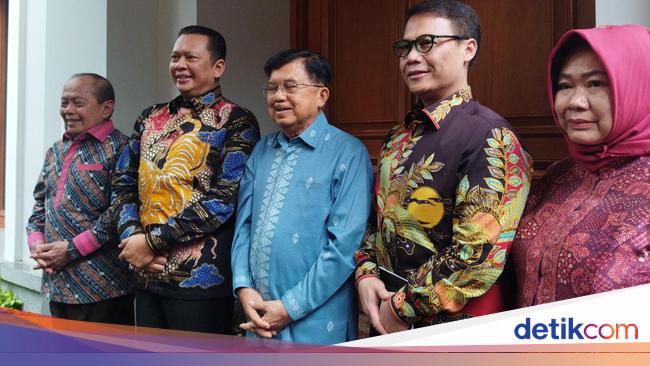 Pimpinan MPR Temui JK, Bahas Rencana Perbaikan Pemerintahan 5 Tahun ke Depan