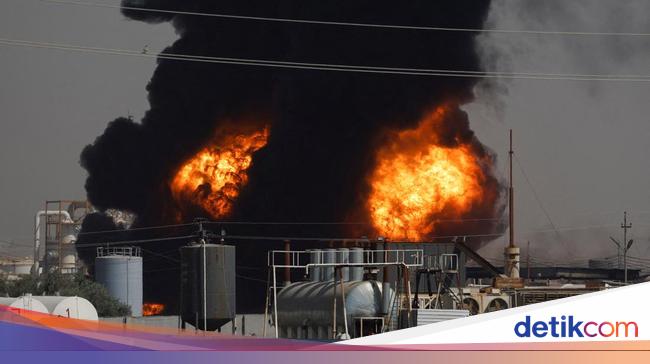 Serangan Roket di Pangkalan Militer Irak Lukai 5 Tentara-2 Kontraktor AS