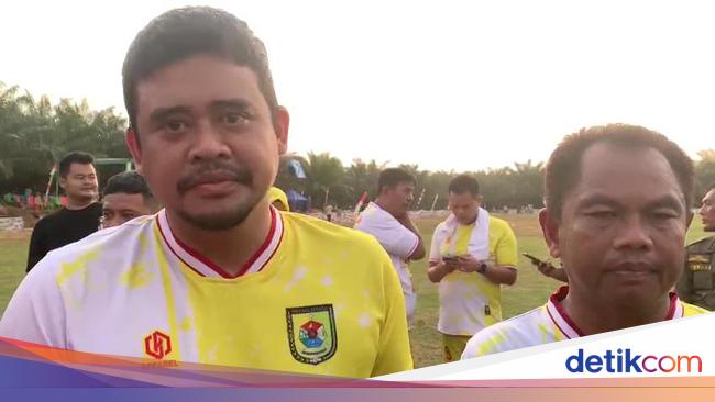 Bupati Sergai Masuk Bursa Wakil Bobby di Pilgubsu, Sempat Main Bola Bareng