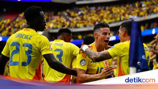 Kolombia Vs Paraguay: James Rodriguez cs Menang 2-1 - detik | Arenanews-1