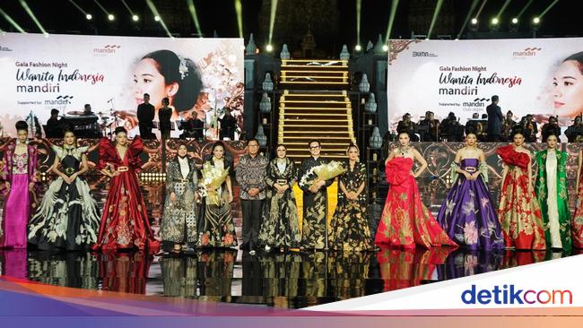 Bank Mandiri Gelar Gala Fashion Night di Candi Prambanan