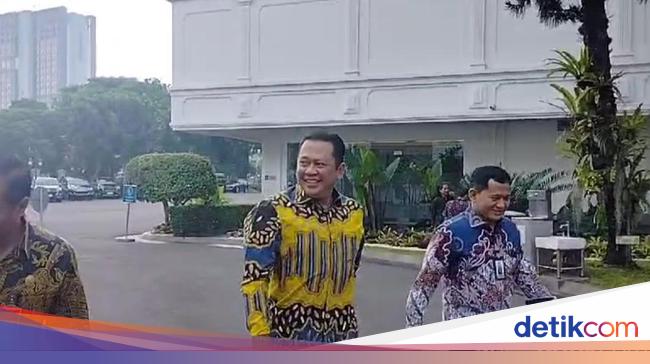 Bamsoet Menghadap Jokowi di Istana, Lapor Persiapan Sidang Tahunan