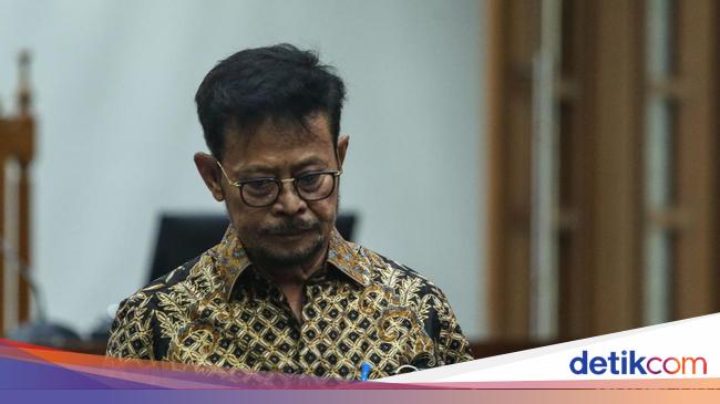 Hukuman Uang Pengganti SYL Juga Ditambah Jadi Rp 44,2 M dan USD 30 Ribu