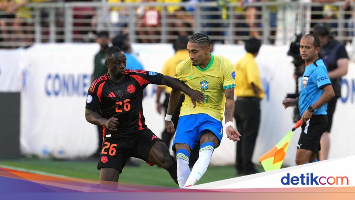 Hasil Copa America 2024: Brasil Menjadi Runner Up Grup D, Paraguay Lolos