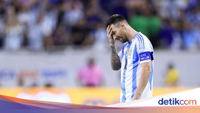 Tangisan Messi di Bangku Cadangan Argentina