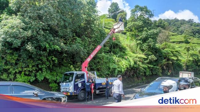 Dikeluhkan Gelap, 341 Titik di Jalur Puncak Bogor akan Dipasangi Lampu