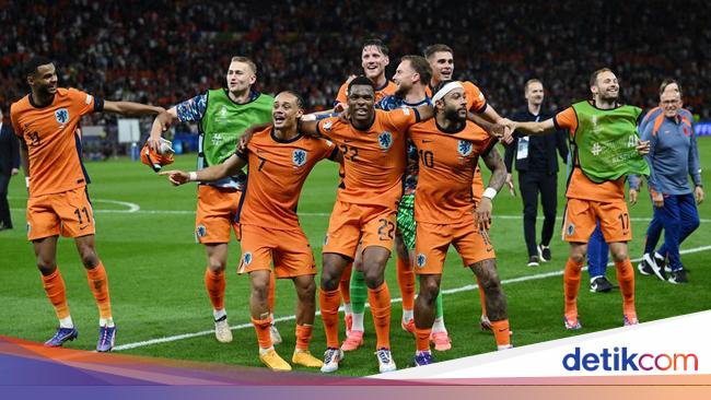 Belanda Sering Comeback, Ogah Ketinggalan Gol Lawan Inggris