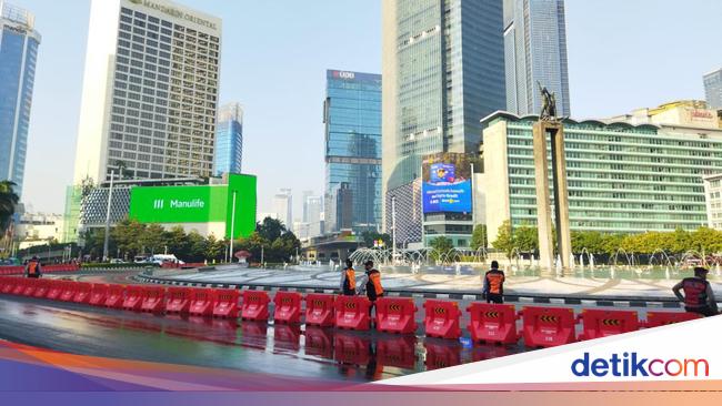 Ada Sudirman Loop, Lalin Bundaran HI-Senayan Ditutup Pagi Ini