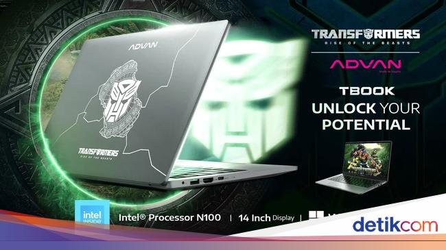 Advan Rilis TBook x Transformers, Laptop Anak Sekolah Harga Rp 3 Juta ,- detik | Opsitek-1