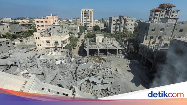 564 Sekolah di Gaza Hancur Dibom Israel