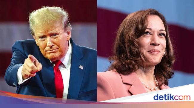 Saling Sinis Trump Vs Kamala Harris