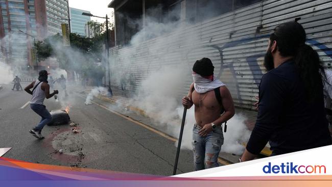 Pemerintah Venezuela Ngaku Bebaskan 500 Tahanan Kasus Demo Ricuh Pascapemilu