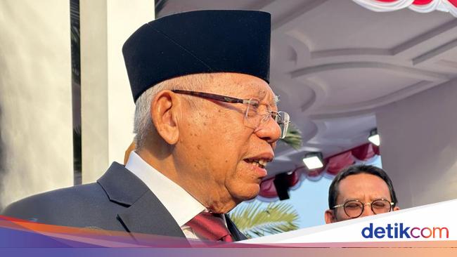 Ma'ruf Amin Terharu Ikut Upacara di Istana Jakarta: Sekaligus Pamitan