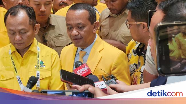 Soal Target Kursi Menteri di Kabinet, Bahlil Singgung Pernyataan Airlangga