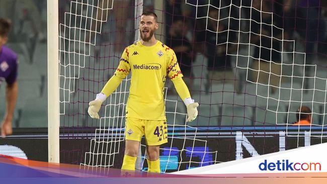 Debut De Gea Bersama Fiorentina Berakhir Bencana