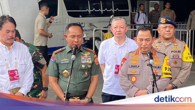 Kapolri-Panglima TNI Pastikan Kesiapan Parkir-Rekayasa Lalin Saat Misa Paus