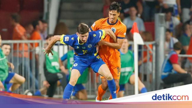 Belanda Pesta ke Gawang Bosnia dan Herzegovina, Kesal Kebobolan 2 Gol