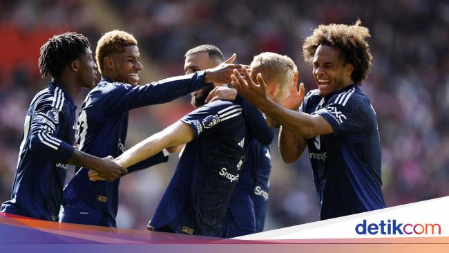 サウサンプトン対MU前半：レッドデビルズが2-0でリード