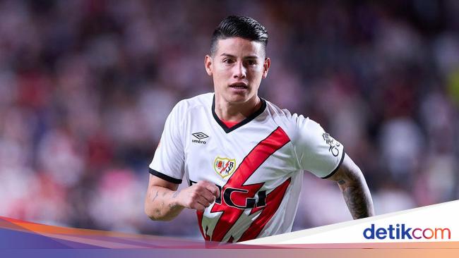 James Rodriguez Comeback Tampil di LaLiga