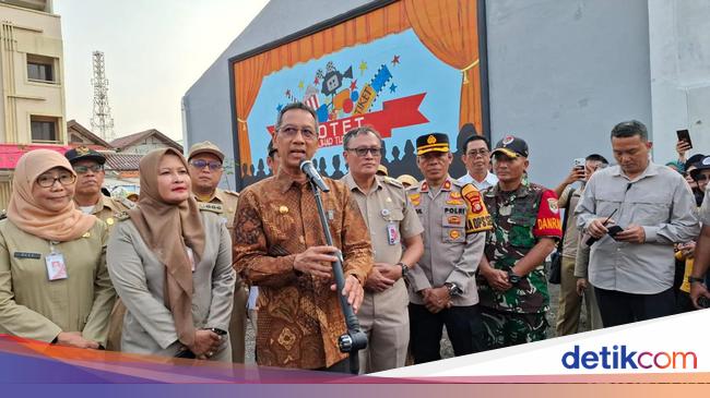 Heru Budi Groundbreaking Penataan Johar Baru, Harap Jadi Tempat Edukasi Warga