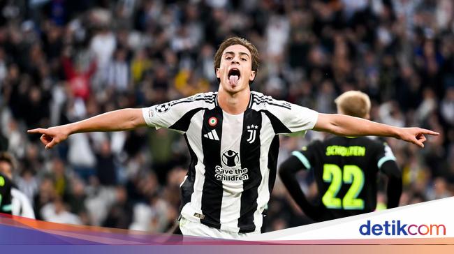 Serba Del Piero dalam Gol Debut Yildiz di Liga Champions