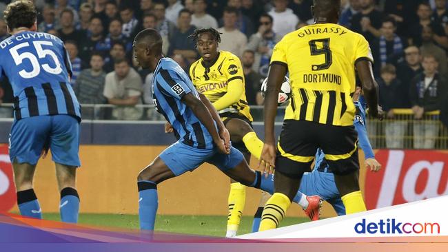 Brugge Vs Dortmund: Die Borussen Menang 3-0