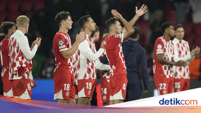 'Girona Pantas Main di Liga Champions'