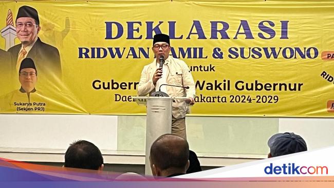 Ditemani Ketua Timses, RK Terima Dukungan dari Pasuka RIDO Jakarta