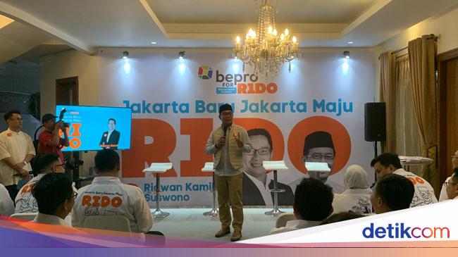 Didukung Relawan Bepro, Ridwan Kamil: Kami Semakin Semangat