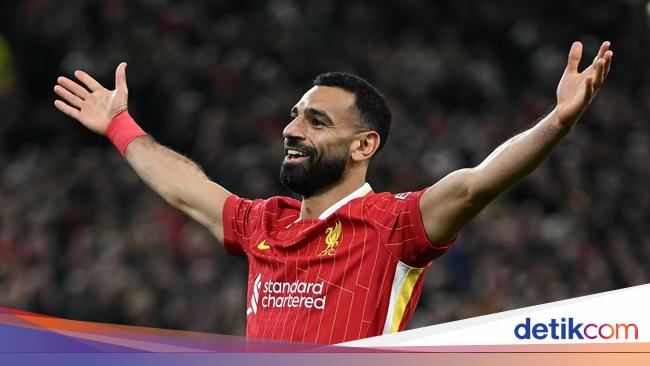 Mo Salah Berjarak 99 Gol dari Top Skor Liga Inggris Sepanjang masa