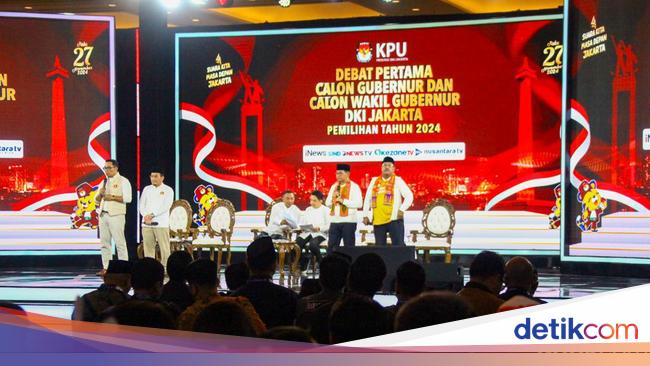 30,3% Responden Nonton Debat, Mayoritas Nilai Pram-Rano Unggul