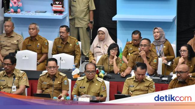 Pj Gubernur Lampung Hadiri Rakor Pengendalian Inflasi Bareng Mendagri