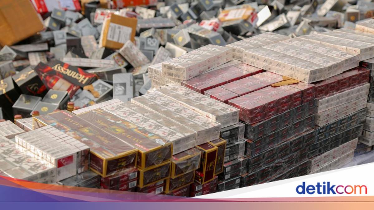 7,8 Juta Rokok Ilegal Disita di Makassar — Negara Selamat Rp7,5 M
