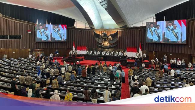 Ketua MPR-Wapres Terpilih Pantau Gladi Bersih Pelantikan di DPR