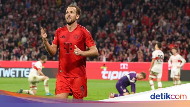 Bayern Munich Vs Stuttgart: Harry Kane Hat-trick, Die Roten Pesta 4-0