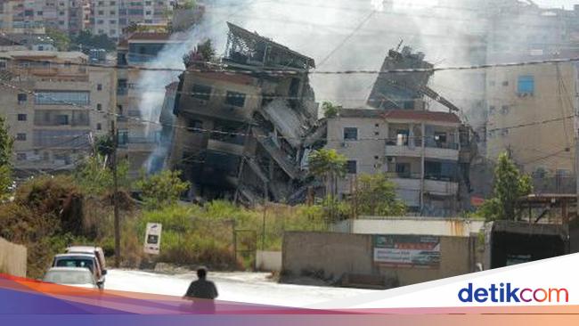 Serangan Israel Hantam Pinggiran Kota Beirut Lebanon