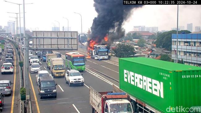 Ada Bus Angkut 58 Anak TK Terbakar, Dishub DKI Beri Imbauan