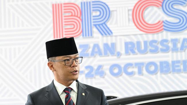 Momen Menlu Sugiono Umumkan Keinginan RI Gabung BRICS di Rusia