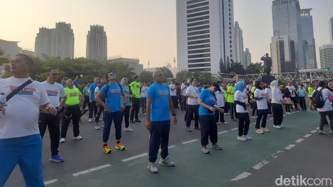 BNN Sosialisasi Pencegahan Narkoba di CFD Sudirman, Beri Pesan Moral Ini