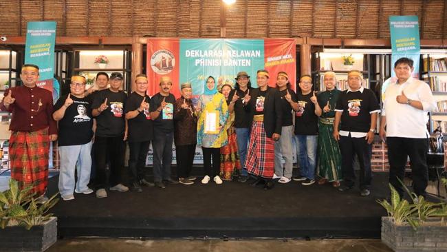 Relawan Phinisi Dukung Penuh Airin-Ade di Pilkada Banten 2024